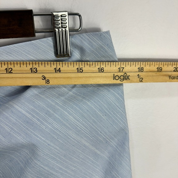 Ann Taylor LOFT Bow Pencil Skirt Womens 10 Blue Office Preppy Coquette NWT - Picture 2 of 7